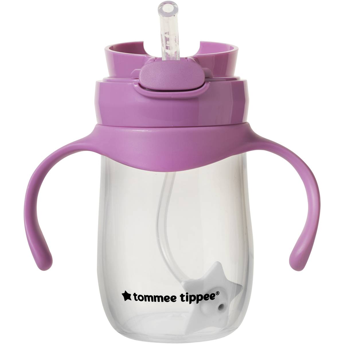 Tommee Tippee Weighted Straw Cup 240ml Assorted Each Woolworths