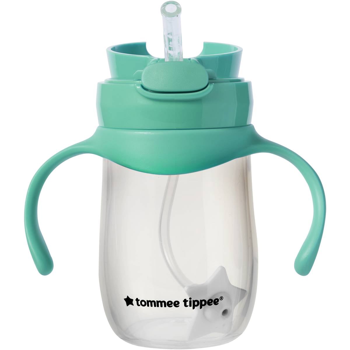 Tommee Tippee Weighted Straw Cup 240ml Assorted Each Woolworths