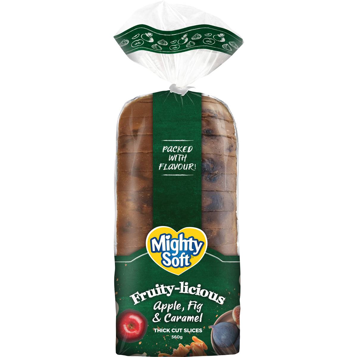 Mighty Soft Fruity-licious Apple Fig & Caramel Loaf