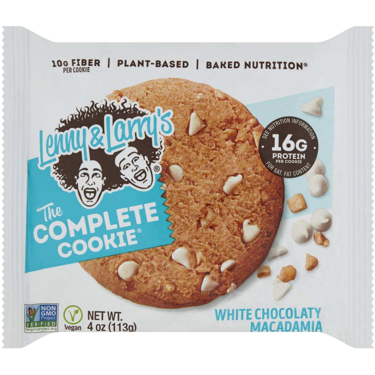 Lenny And Larrys The Complete Cookie White Chocolaty Macadamia 113g ...