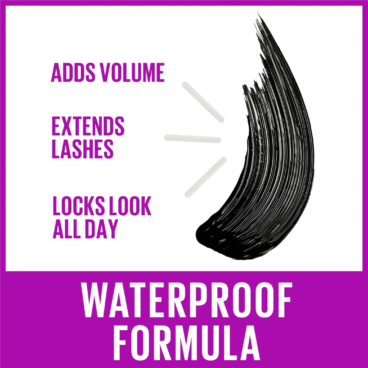 Maybelline Falsies Lash Lift Waterproof Mascara Very Black Each