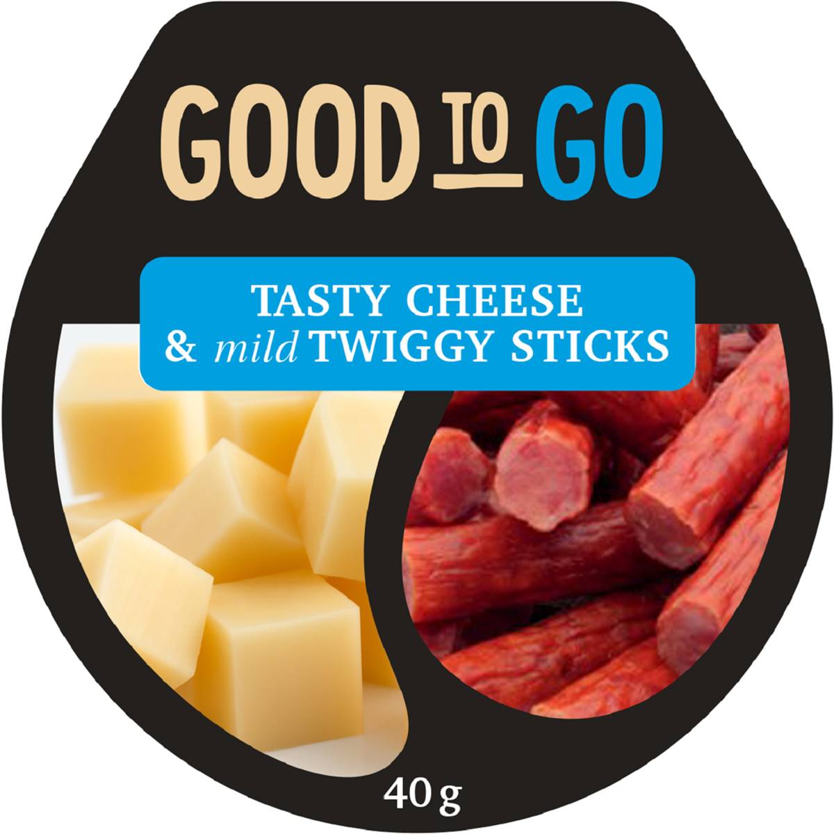 Good To Go Tasty Cheese & Mild Twiggy Sticks 40g Woolworths