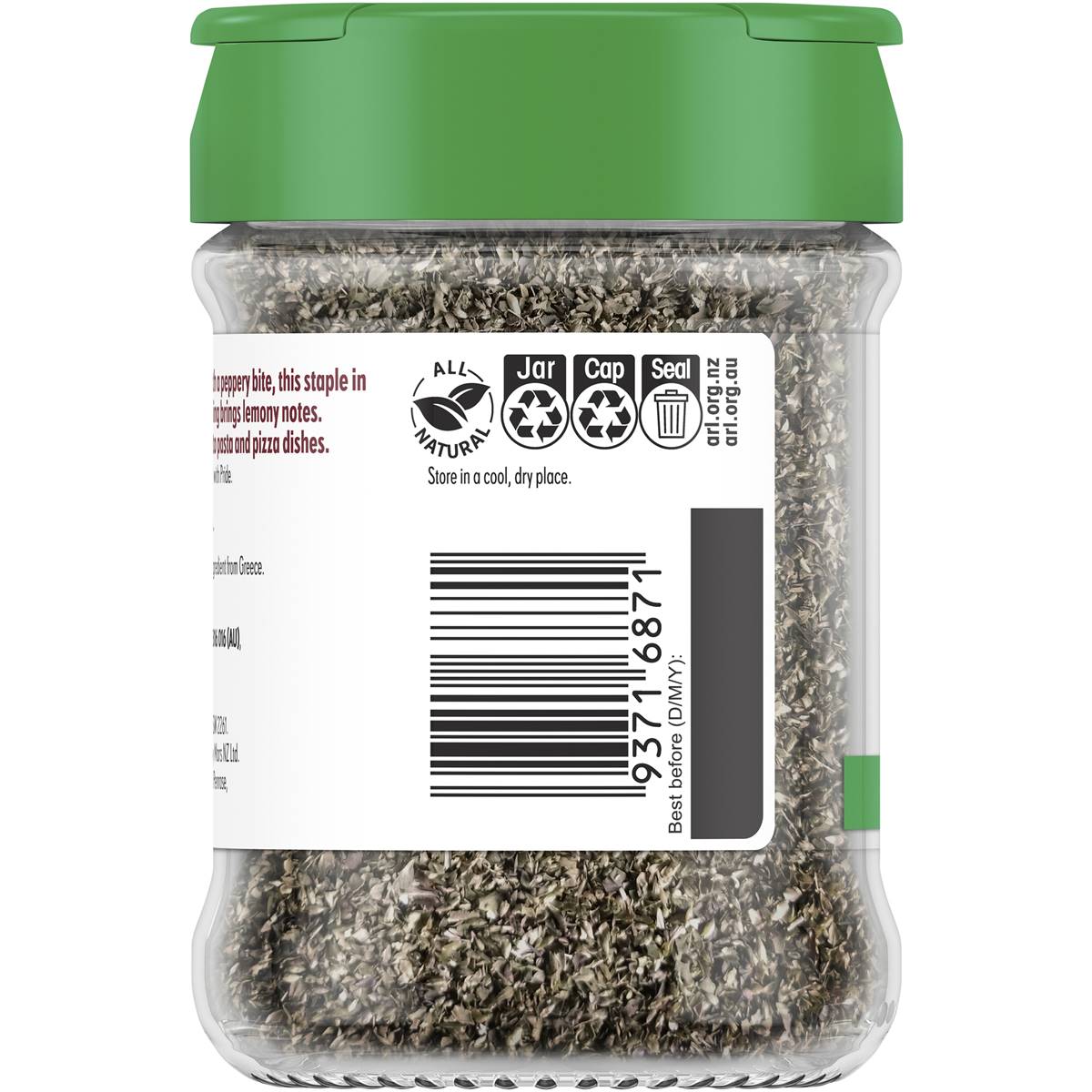 Masterfoods Oregano Leaves 18g Woolworths