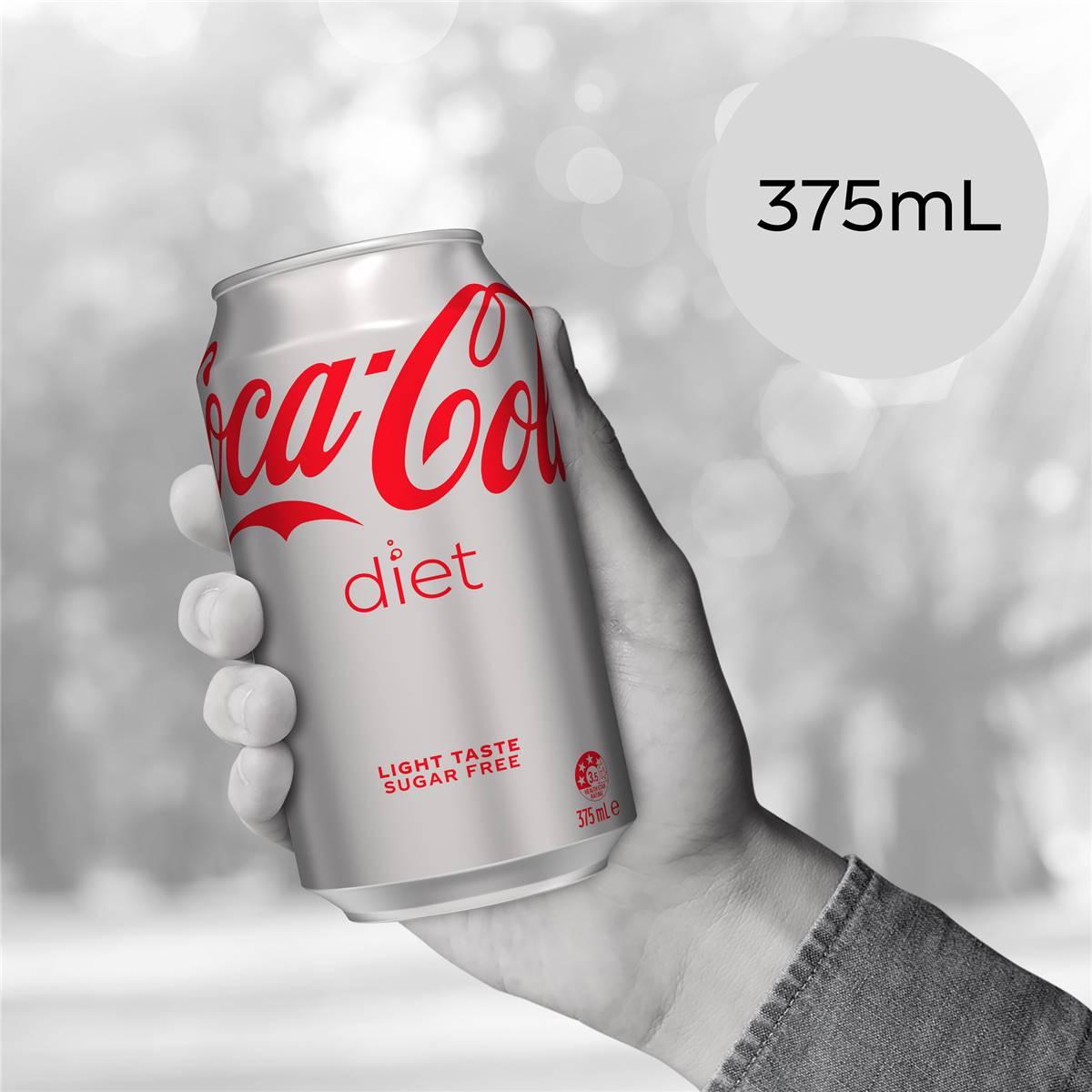 Coca - Cola Diet Soft Drink Can 375ml | Woolworths