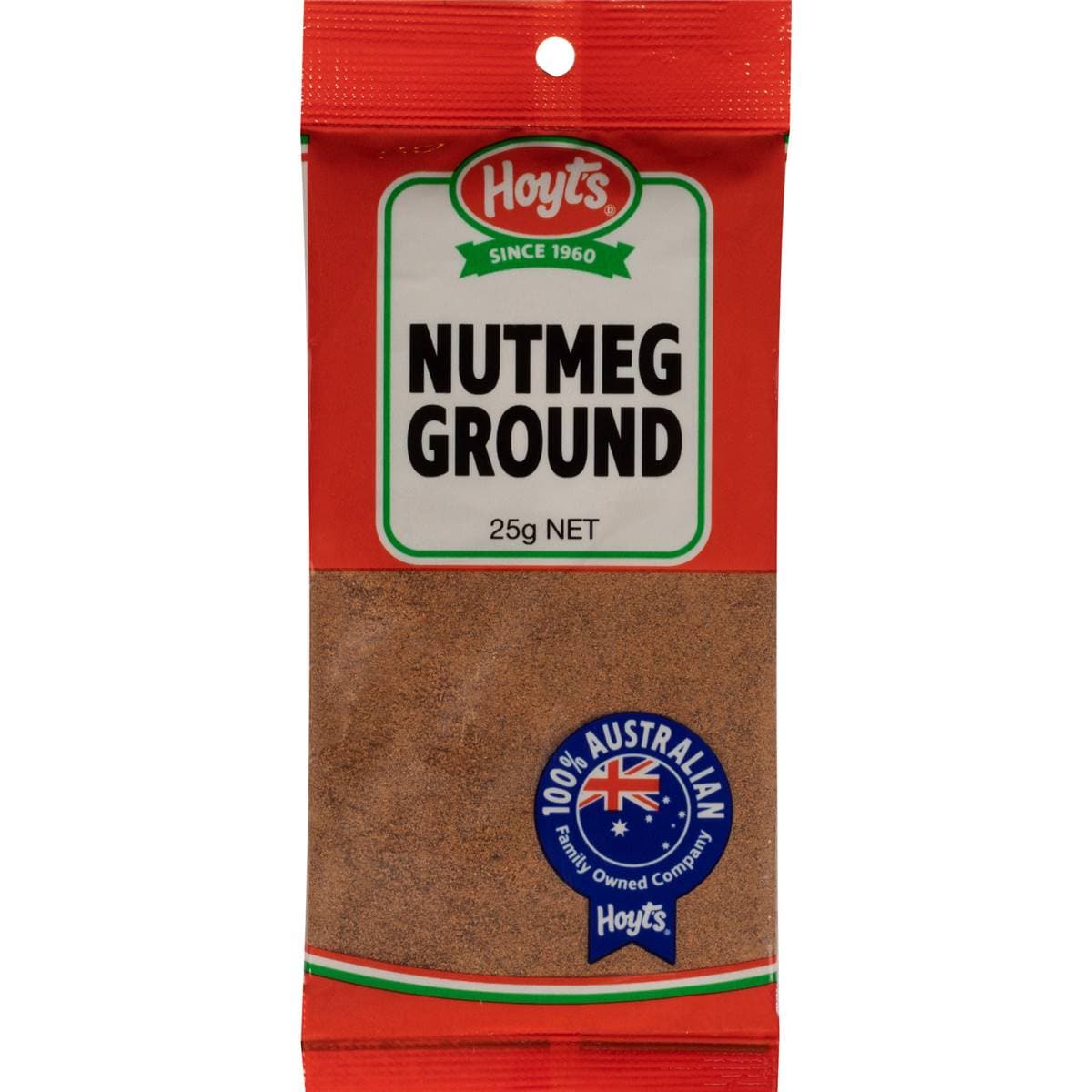 Hoyt's Nutmeg Ground 25g Woolworths