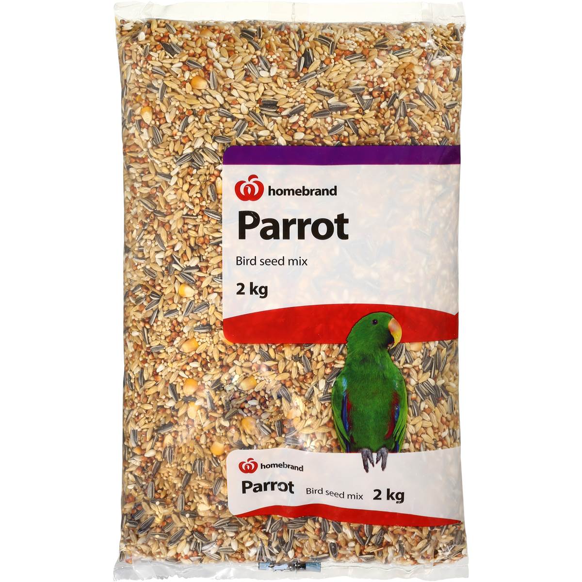 Homebrand Bird Food Parrot 2kg | Woolworths