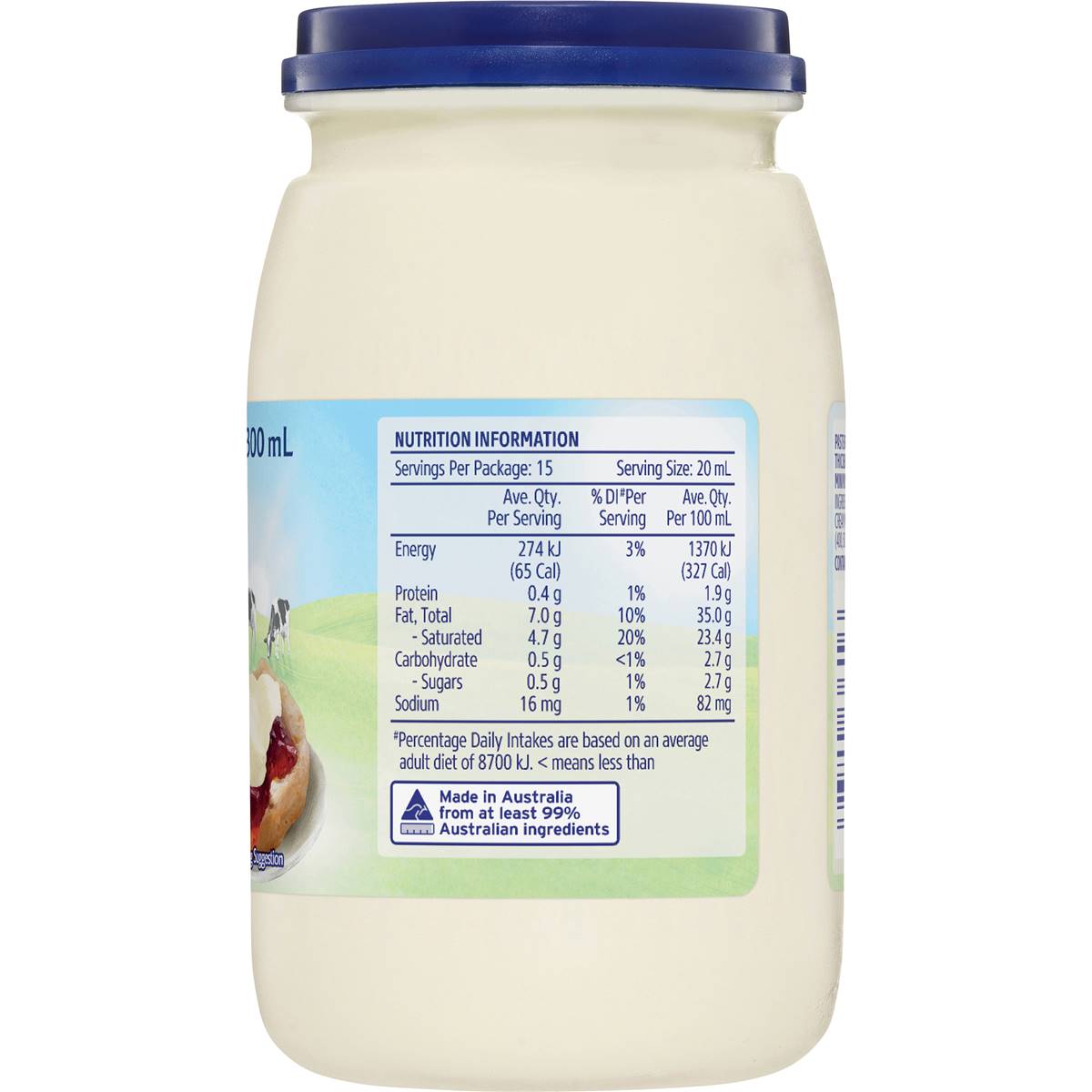 Dairy Farmers Thickened Cream 300ml Woolworths