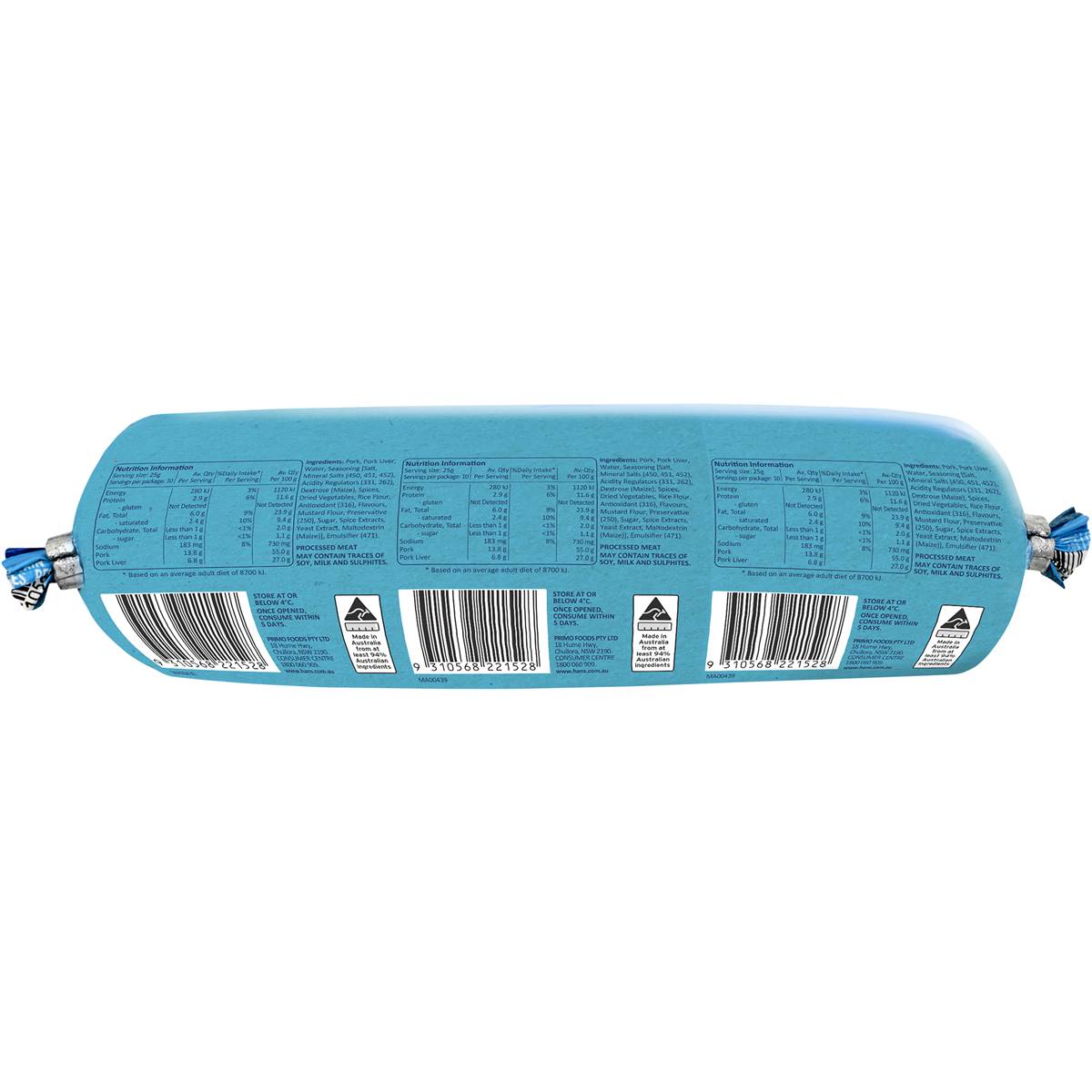 Hans Liverwurst Latvian 250g Woolworths