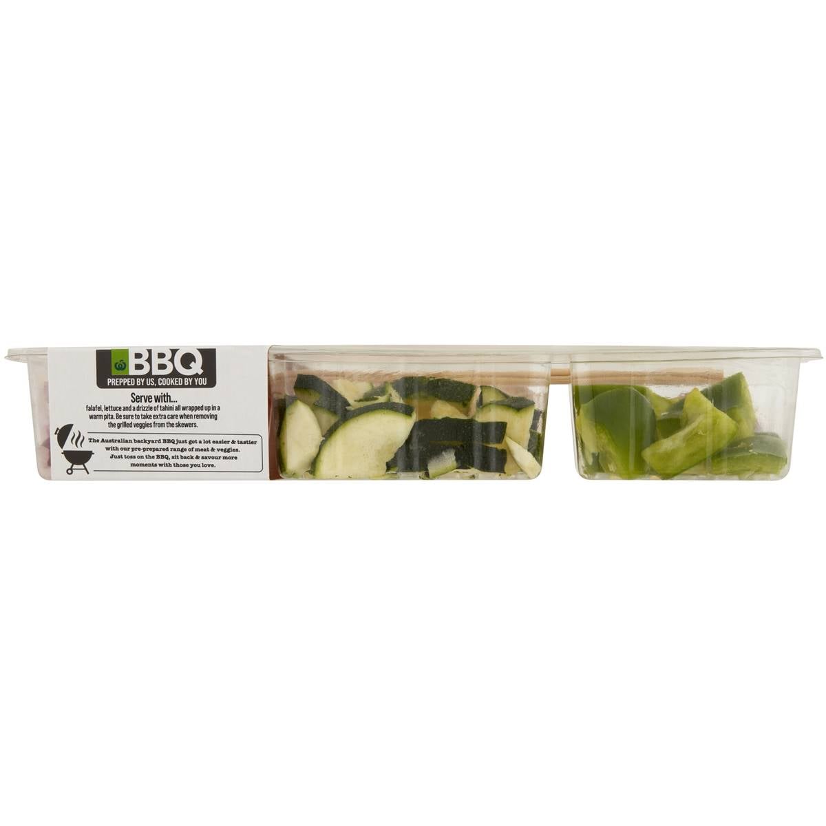 Woolworths Bbq Vegetable Kebab Kit 325g Woolworths
