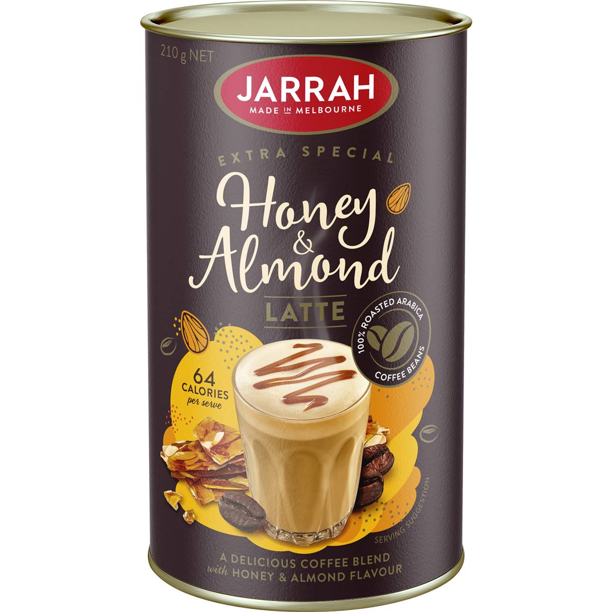 Jarrah Honey & Almond Latte