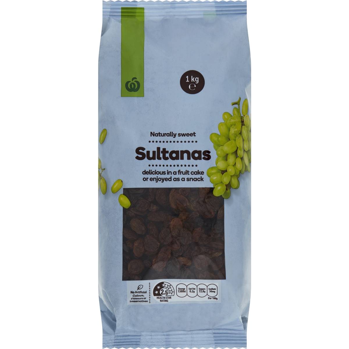 Woolworths Sultanas 1kg | Woolworths