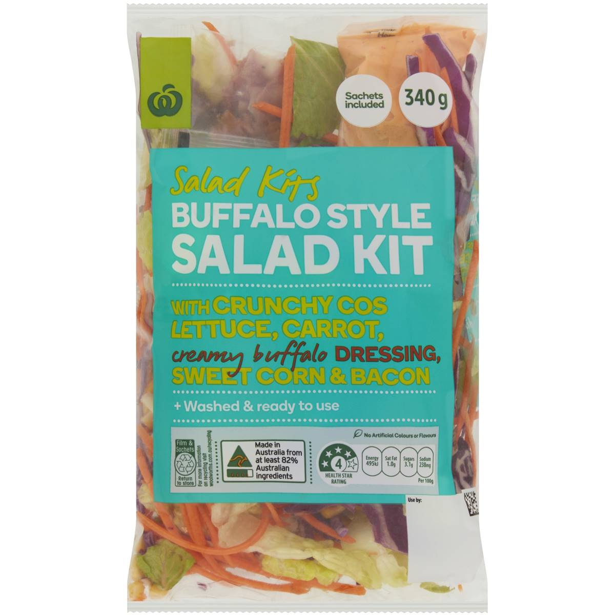 Woolworths Buffalo Style Salad Kit 340g | Woolworths