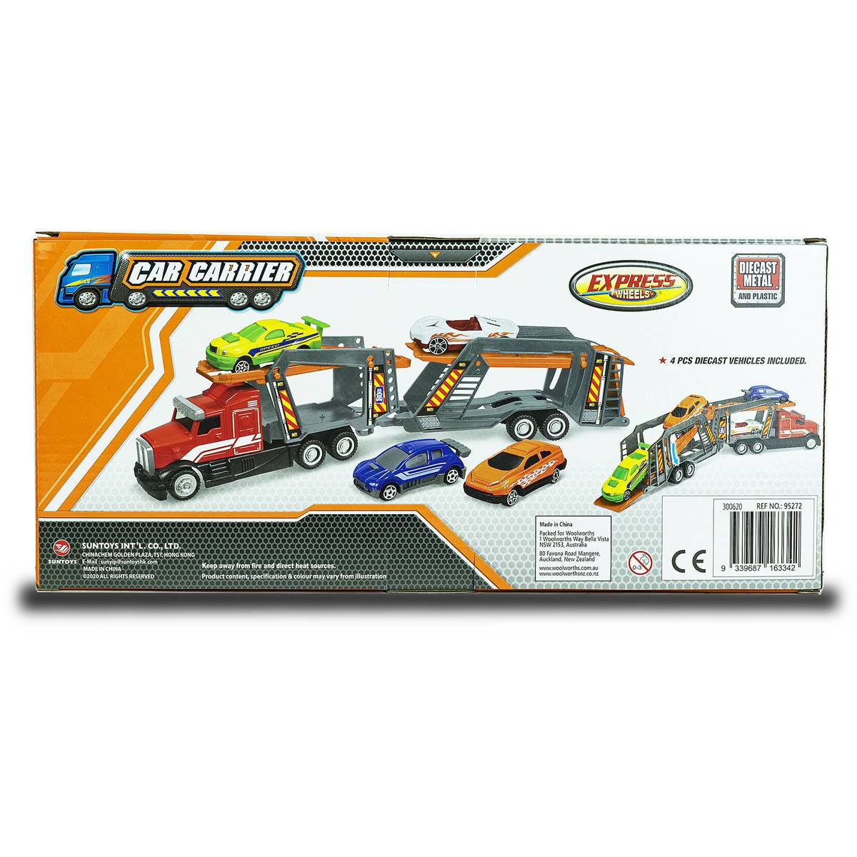 Express Wheels Car Carrier & Cars Each Woolworths