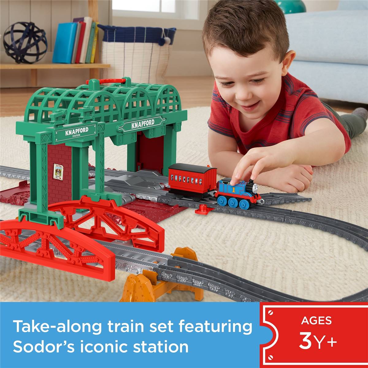 Thomas & Friends Knapford Station Starter Push Along Playset Each ...