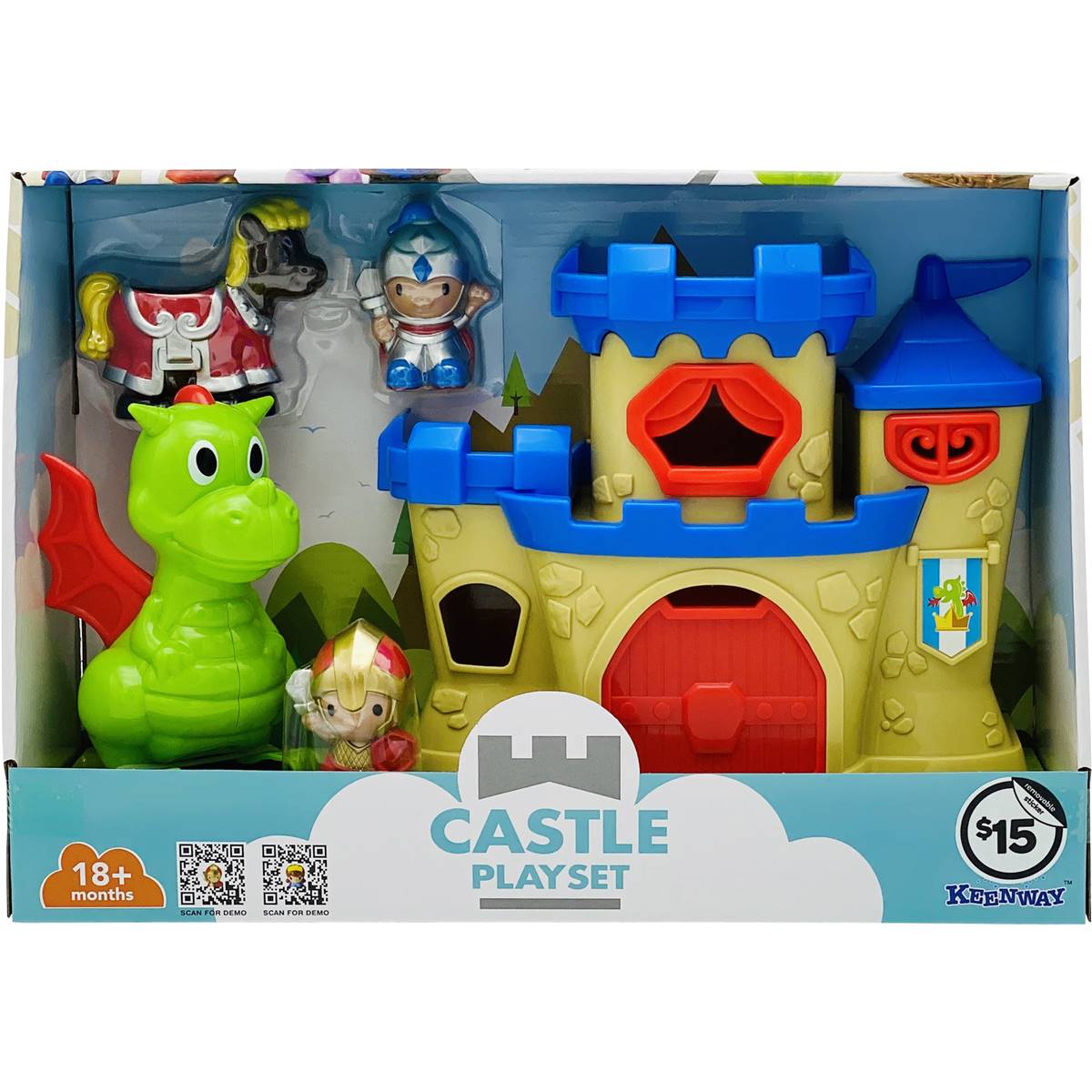 Keenway Castle Playset Assorted Each | Woolworths