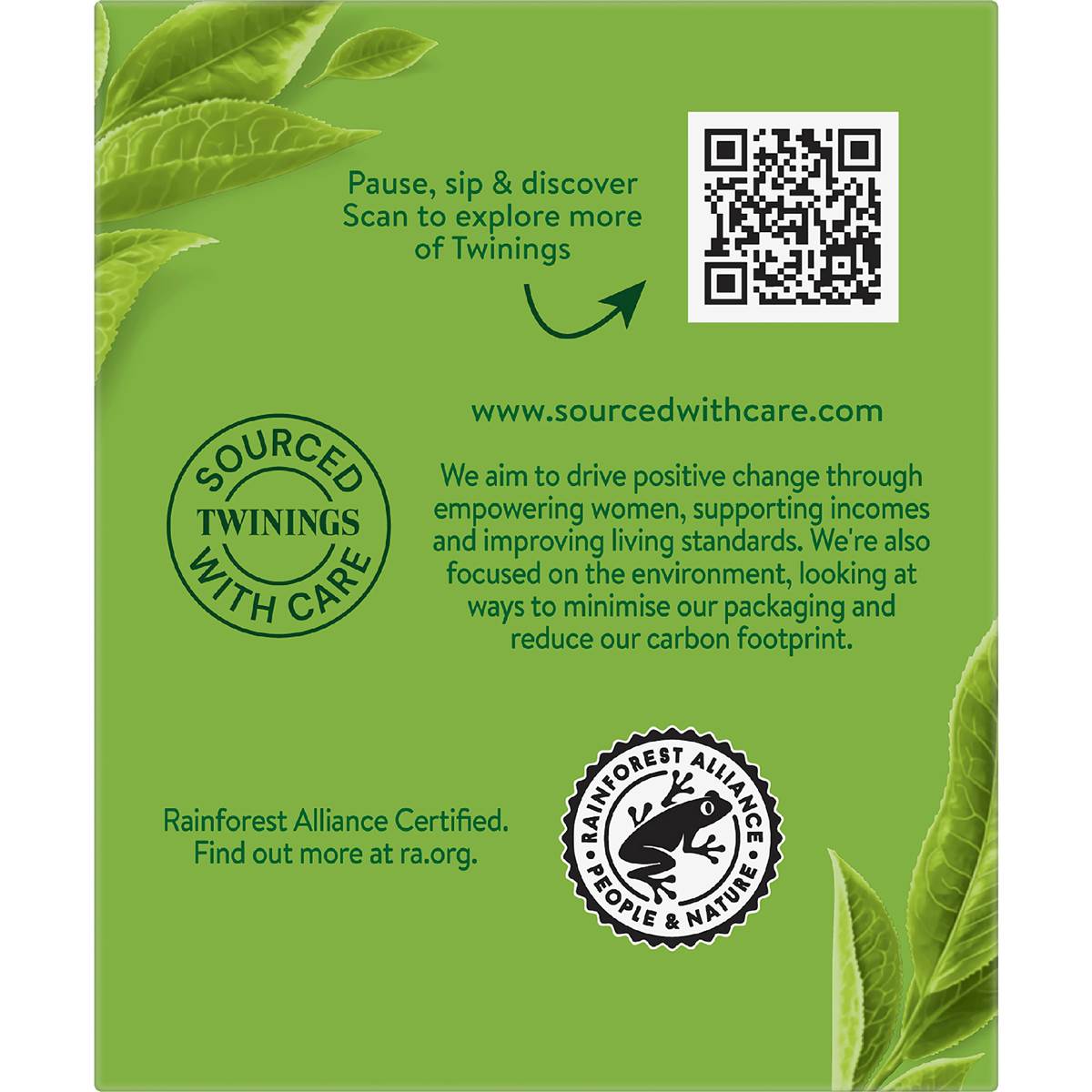 Twinings Green Tea & Jasmine Tea Bags 10 Pack Woolworths