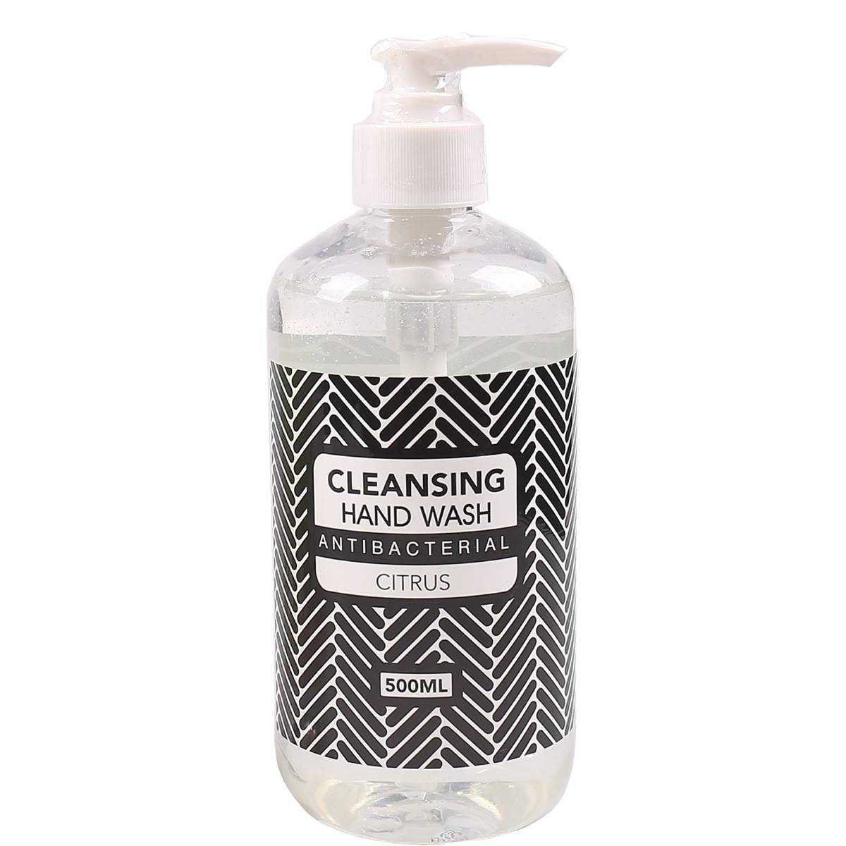 Hand Wash Cleansing Antibacterial Citrus 500ml Woolworths