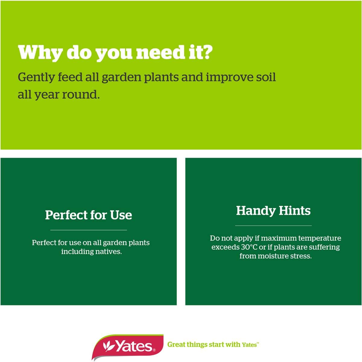 Yates Dynamic Lifter Organic Plant Liquid Fertiliser 500ml Woolworths