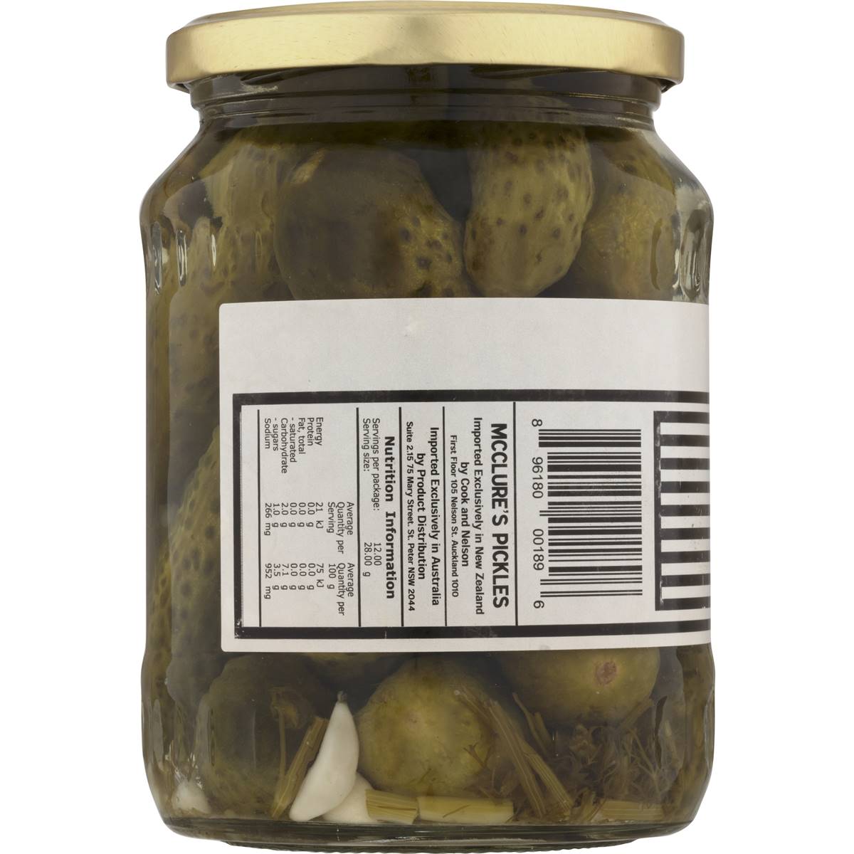 Mcclure S Pickles Garlic Dill G Woolworths