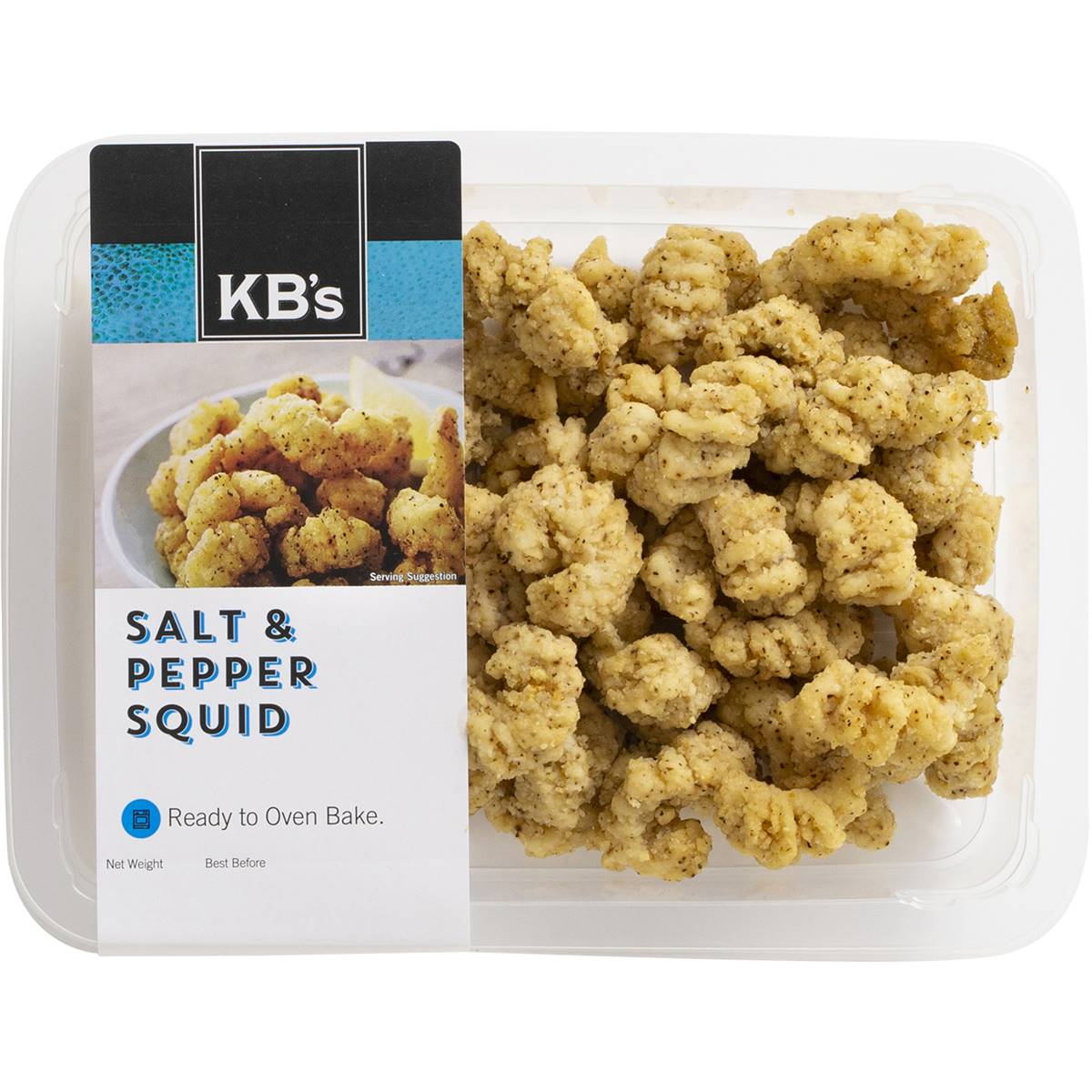 Kb Seafood Co. Salt & Pepper Squid 270g | Woolworths