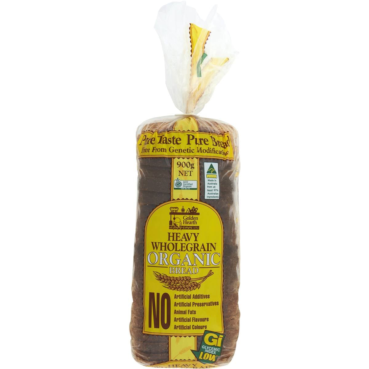Golden Hearth Grain Bread Whole & Heavy 900g Woolworths
