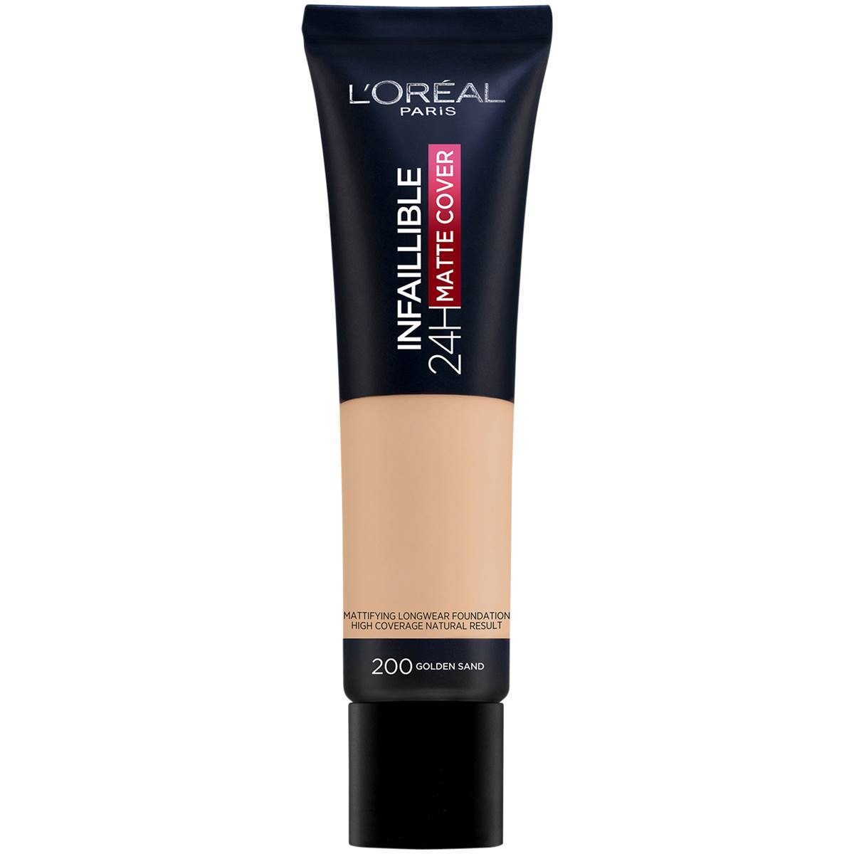 L'oreal Infallible Matte Foundation 200 Golden Sand 30ml | Woolworths