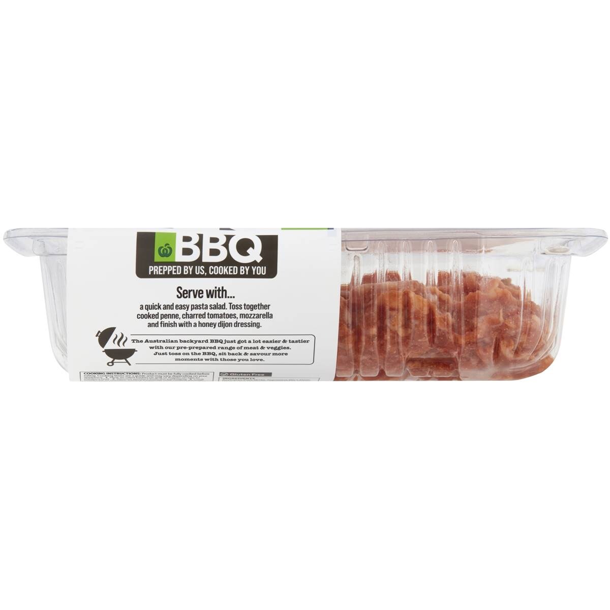 Woolworths Bbq Pork Kebabs Italian Style 300g Woolworths