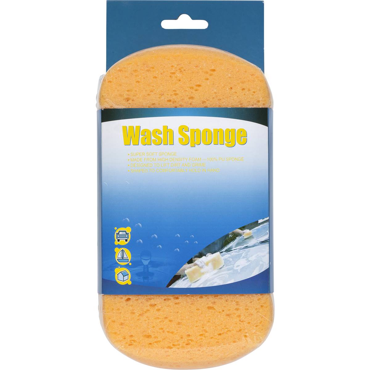 Wash Car Care Sponge Each Woolworths