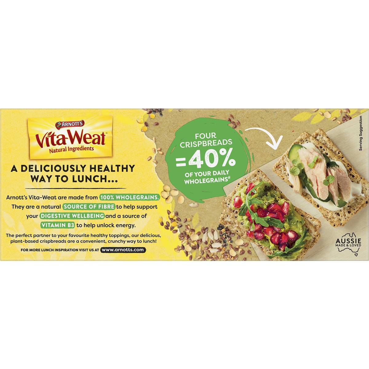 Arnott's Vita Weat 9 Grain Crispbreads 250g Woolworths