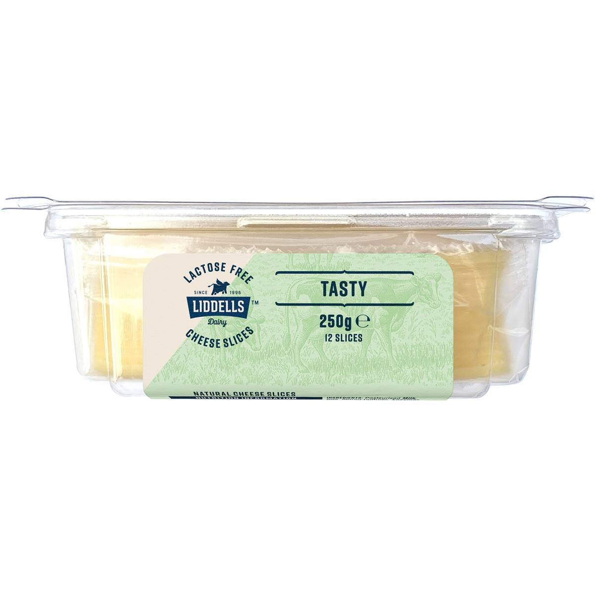 Liddells Lactose Free Tasty Cheese Slices 250g Woolworths