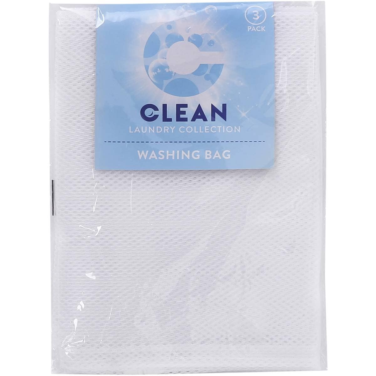 Clean Washing Bag 3 Pack Woolworths