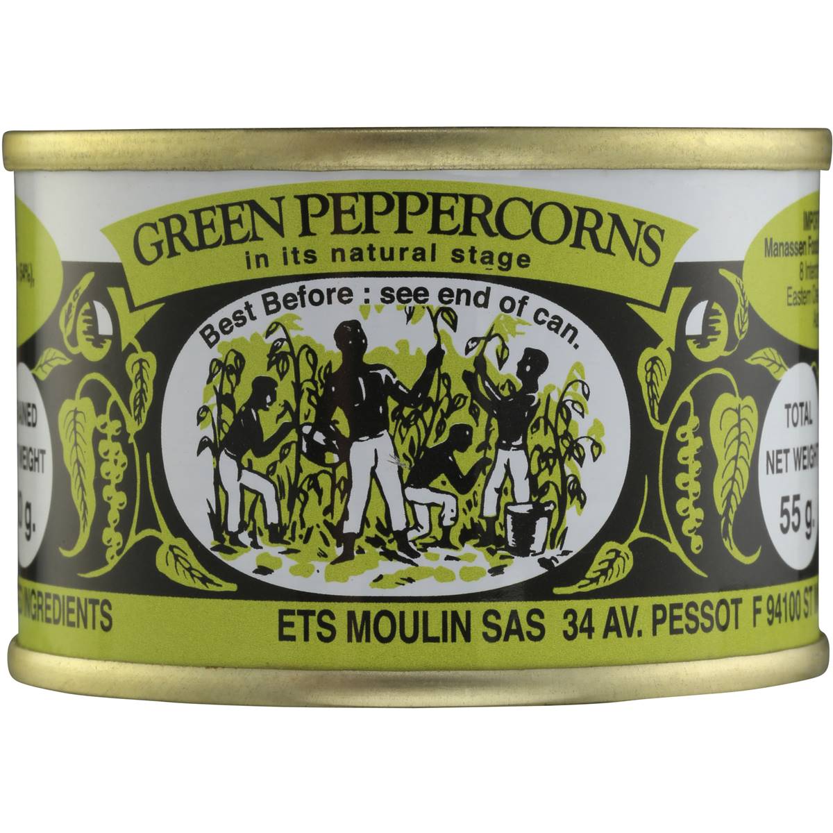 Moulin Pepper Corn Green 55g Woolworths