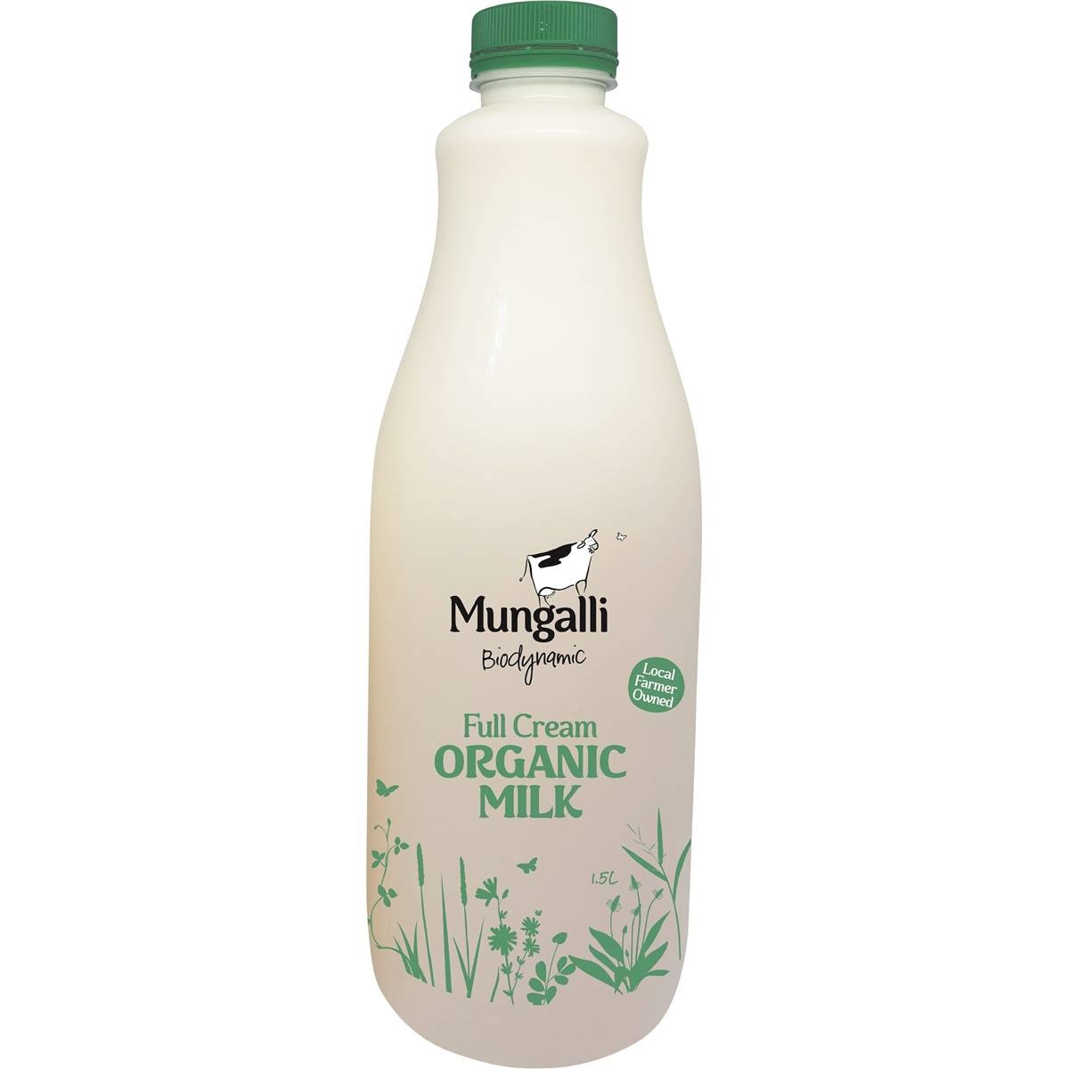 Mungalli Full Cream Organic Milk 1.5l Woolworths