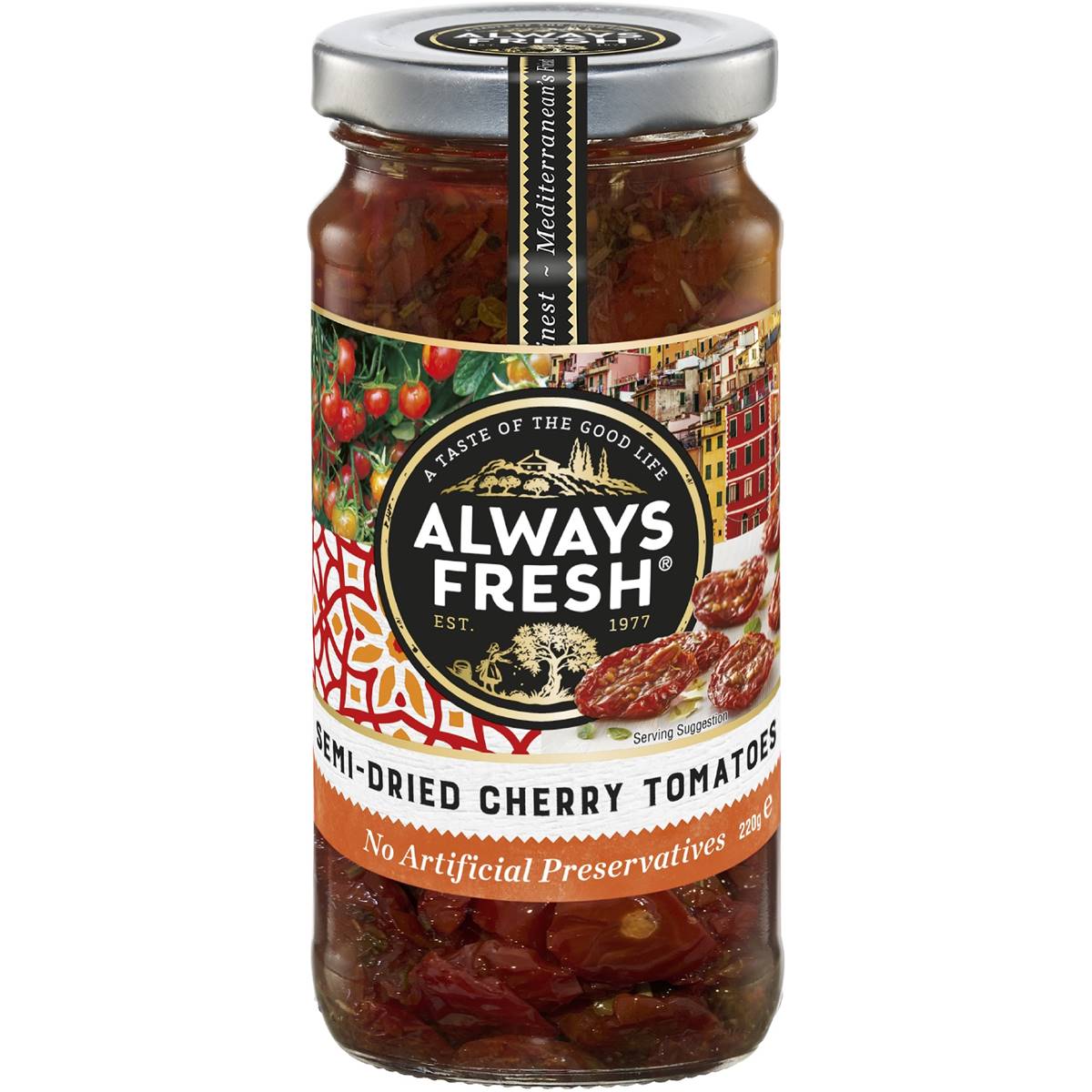 Always Fresh Semidried Cherry Tomatoes 220g Woolworths