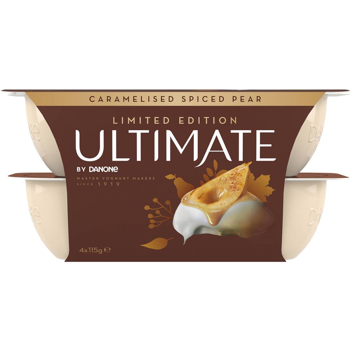 Ultimate Yoghurt Vanilla Bean & Cream 4 Pack Woolworths