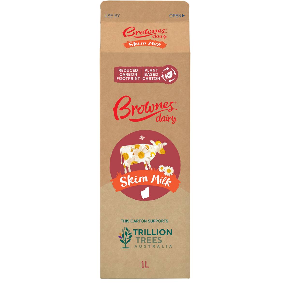 Brownes Skim Milk 1l Woolworths brownes-skim-milk-1l-woolworths