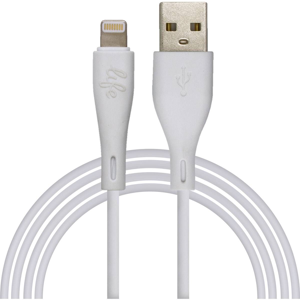 Moki Life Lightning Syncharge Cable 3m King Size Each Woolworths
