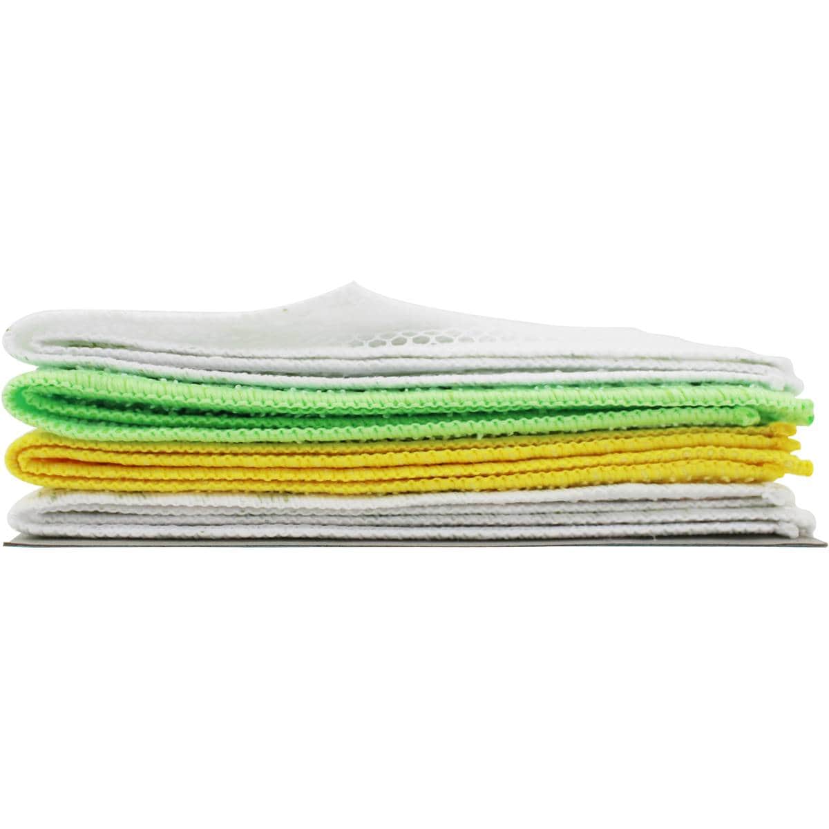 Essentials Kitchen Cloths 4 Pack Woolworths