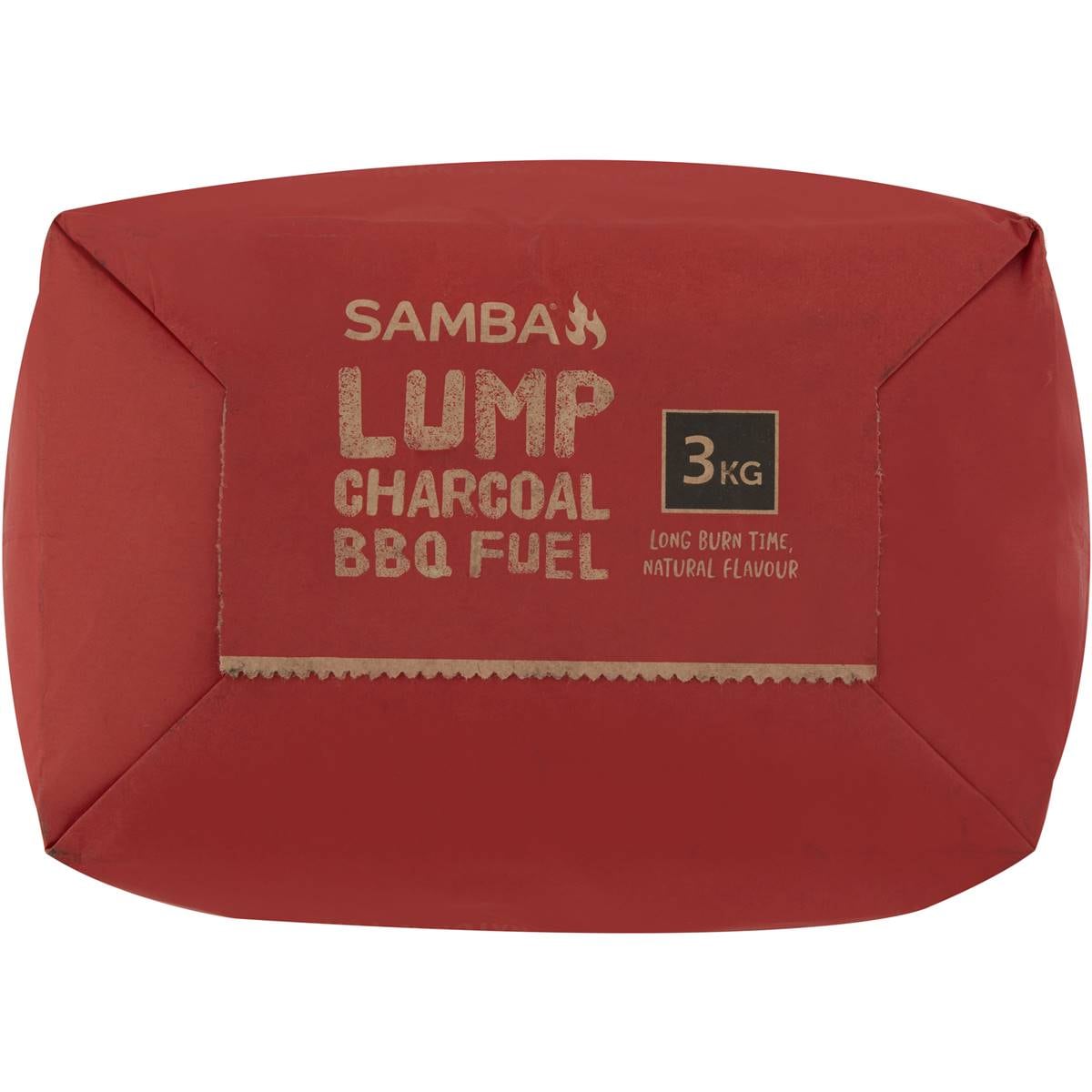 Samba Lump Charcoal Bbq Fuel 3kg Woolworths