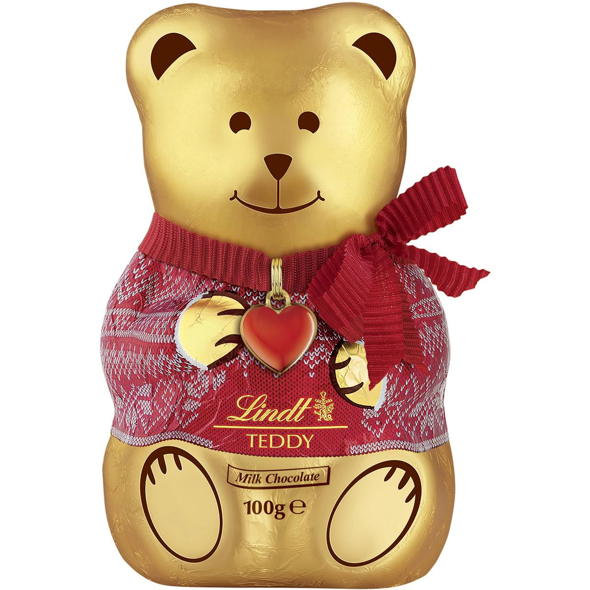 Lindt Teddy Sweaters Milk Chocolate 100g | Woolworths