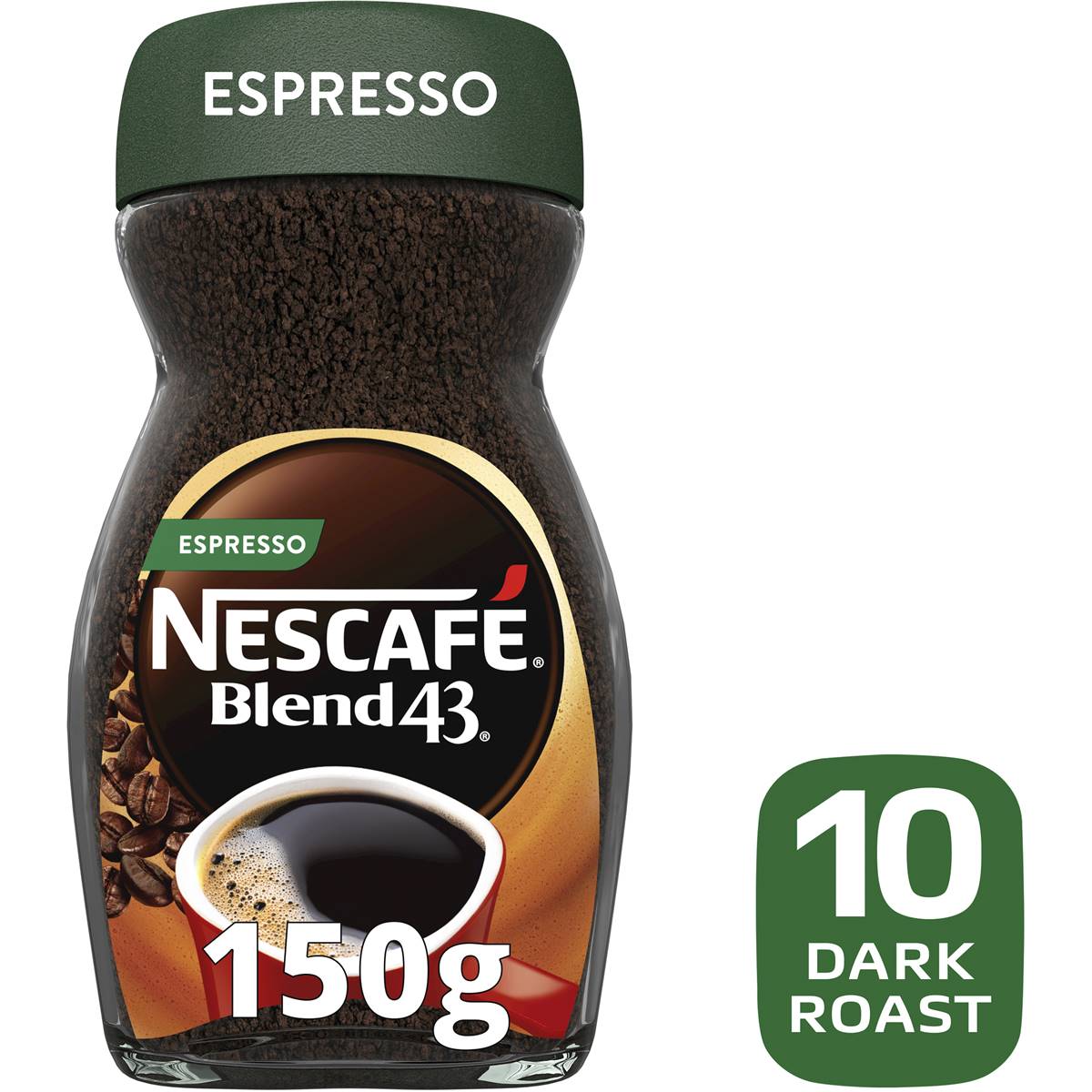 Nescafe Blend 43 Espresso Instant Coffee 150g Woolworths
