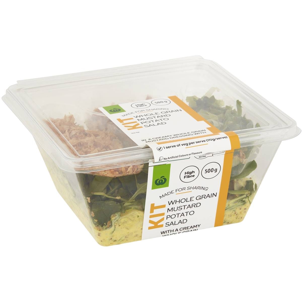 Woolworths Whole Grain Mustard Potato Salad 500g Woolworths
