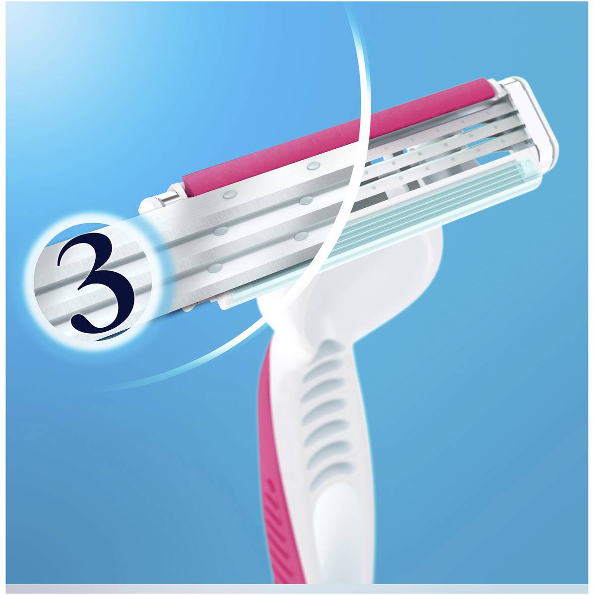 Venus Venus Simply Disposable Razors 3 Pack Woolworths