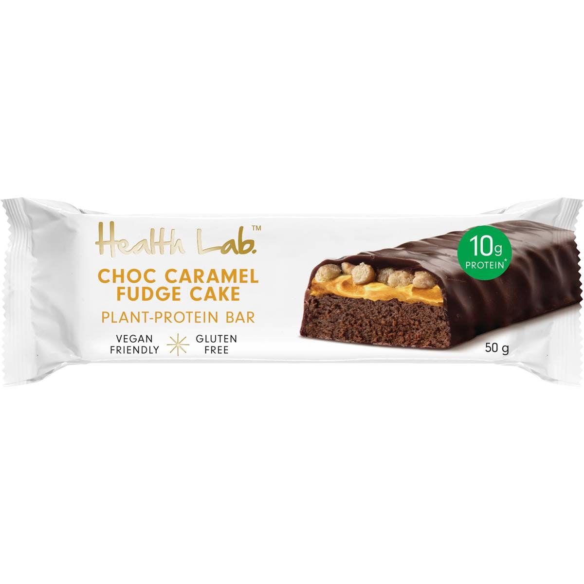 Health Lab Plant Protein Bar Choc Fudge Cake