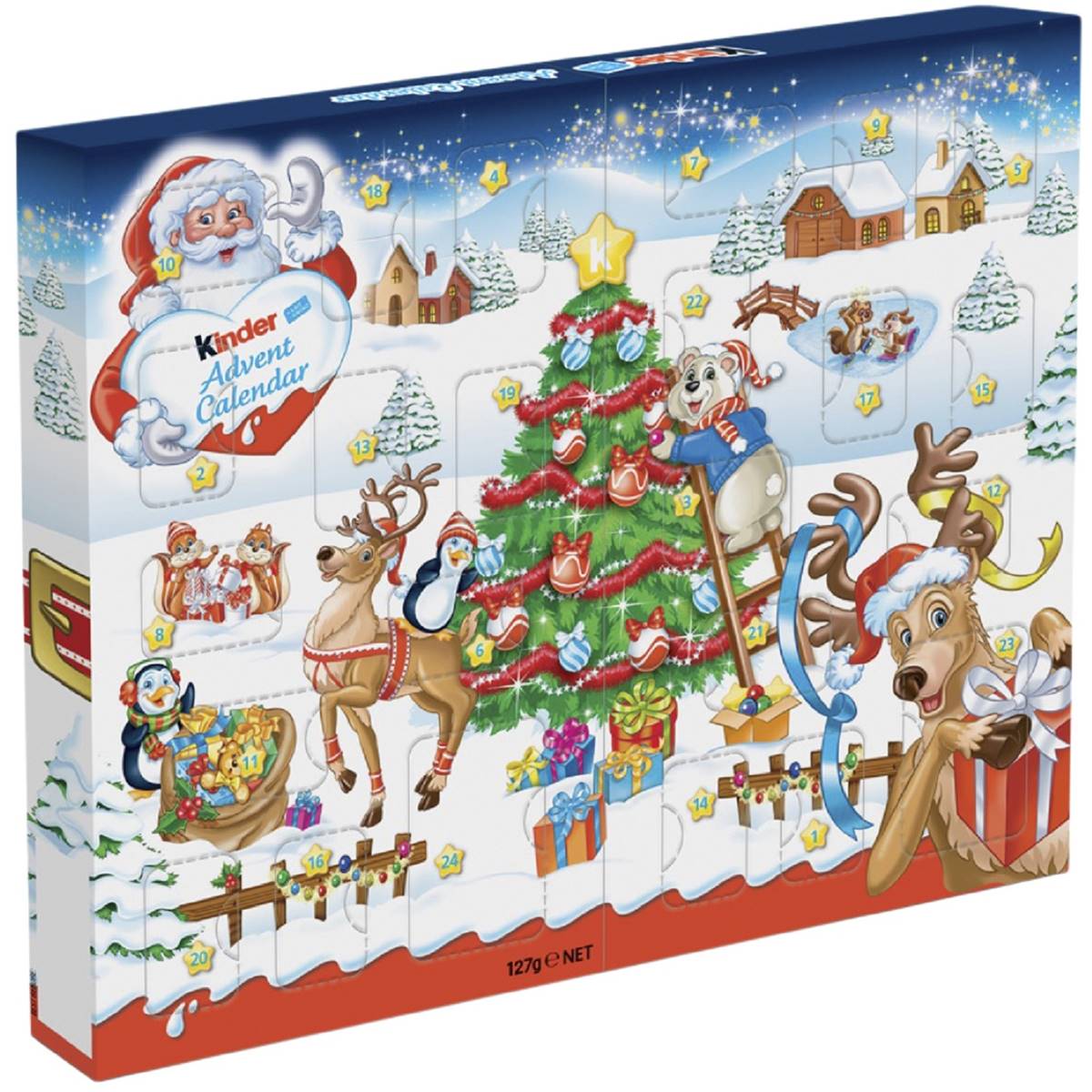 Kinder Chocolate Advent Calendar 127g Woolworths