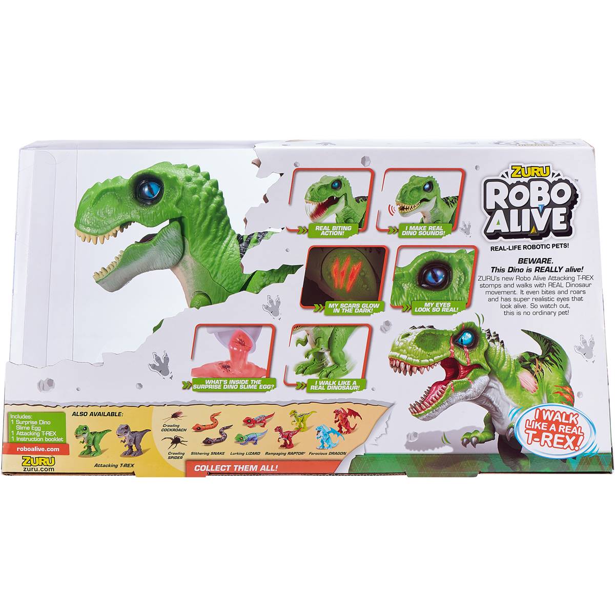 Zuru Robo Alive T Rex Assorted Each | Woolworths