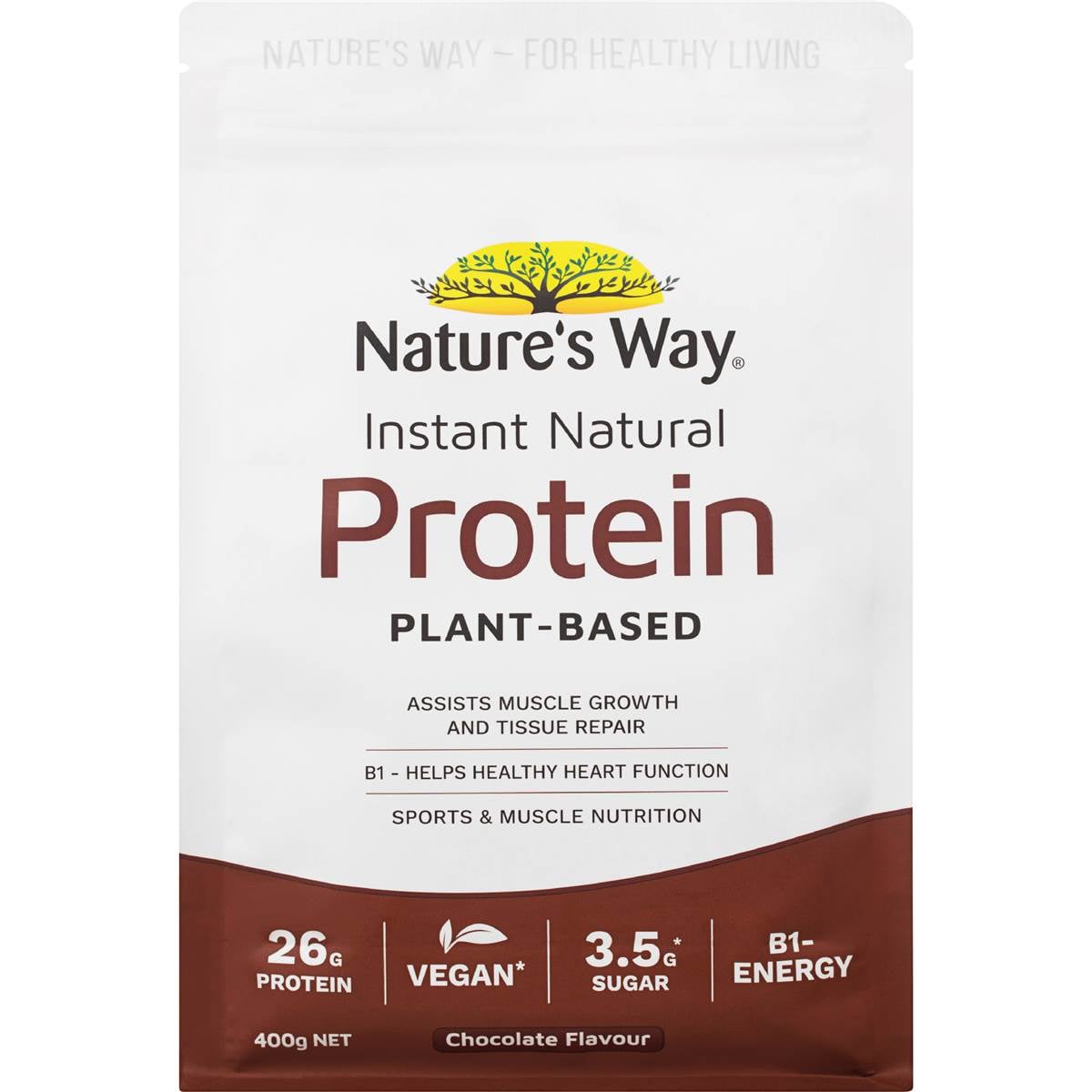 Nature's Way Instant Natural Protein Chocolate Flavour