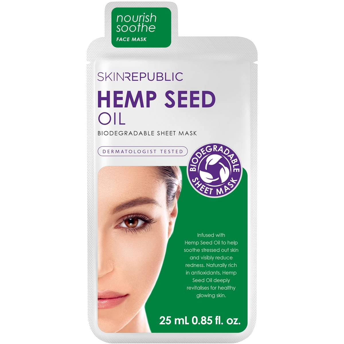 Skin Republic Hemp Seed Face Mask