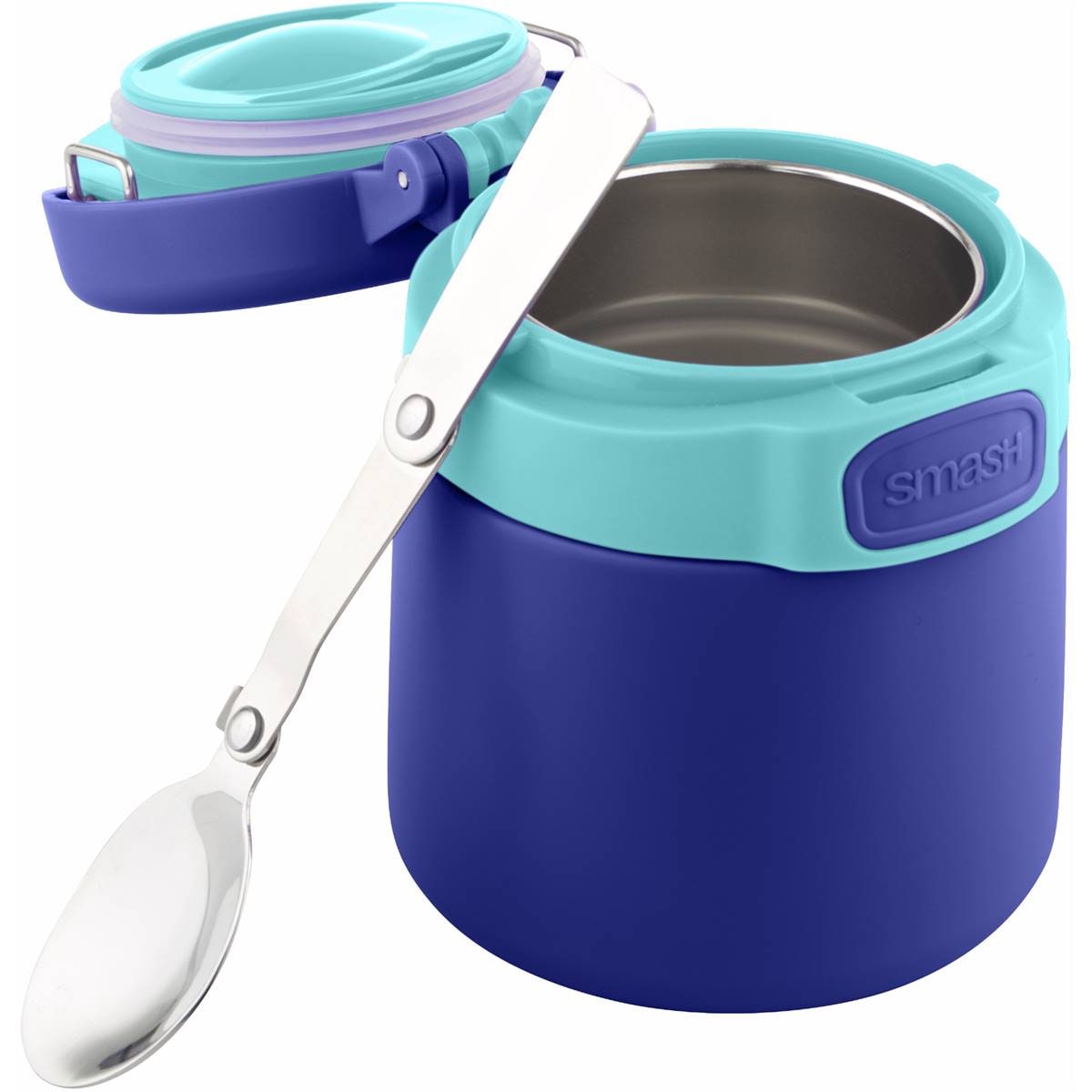 Smash Blue Stainless Steel Food Flask Assorted 350ml Woolworths