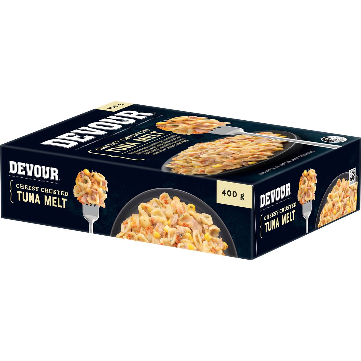 Devour Parmesan Crusted Tuna Melt Frozen Mac & Cheese Pasta 400g